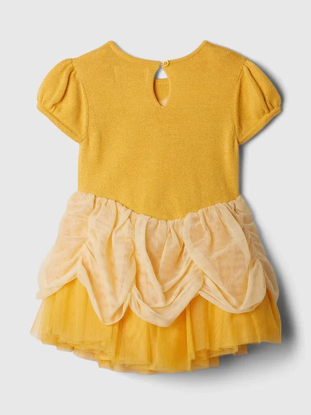Gap × Disney Baby & Småbarn Prinsessan Belle-klänning i tyll