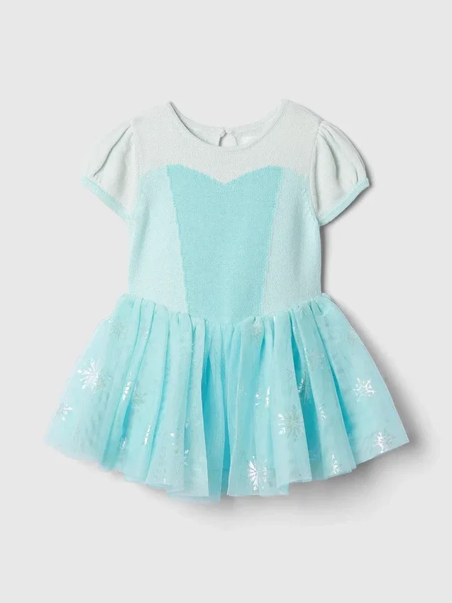 GAP × Disney Baby & Småbarn Prinsessan Elsa-klänning i tyll