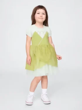 Gap × Disney Baby & Småbarn – Prinsessan Tiana-klänning i tyll