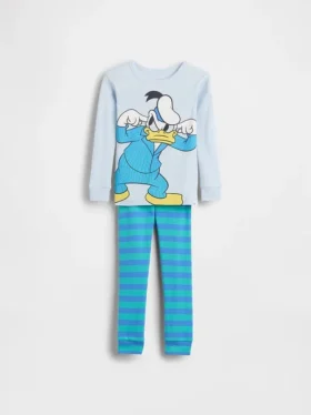GAP × Disney Baby & Småbarn pyjamas-set i ekologisk borstad bomull