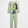 GAP × Disney Baby & Småbarn pyjamas-set i ekologisk borstad bomull