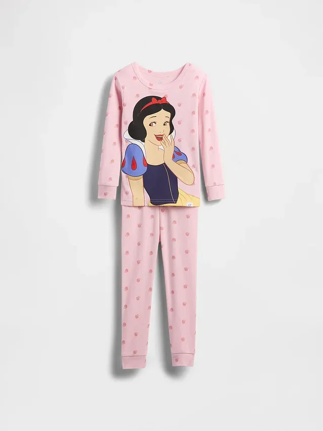 GAP × Disney Baby & Småbarn pyjamas-set i ekologisk borstad bomull