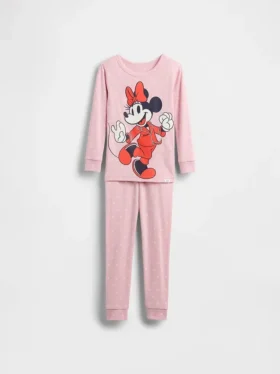 GAP × Disney Baby & Småbarn pyjamas-set i ekologisk borstad bomull