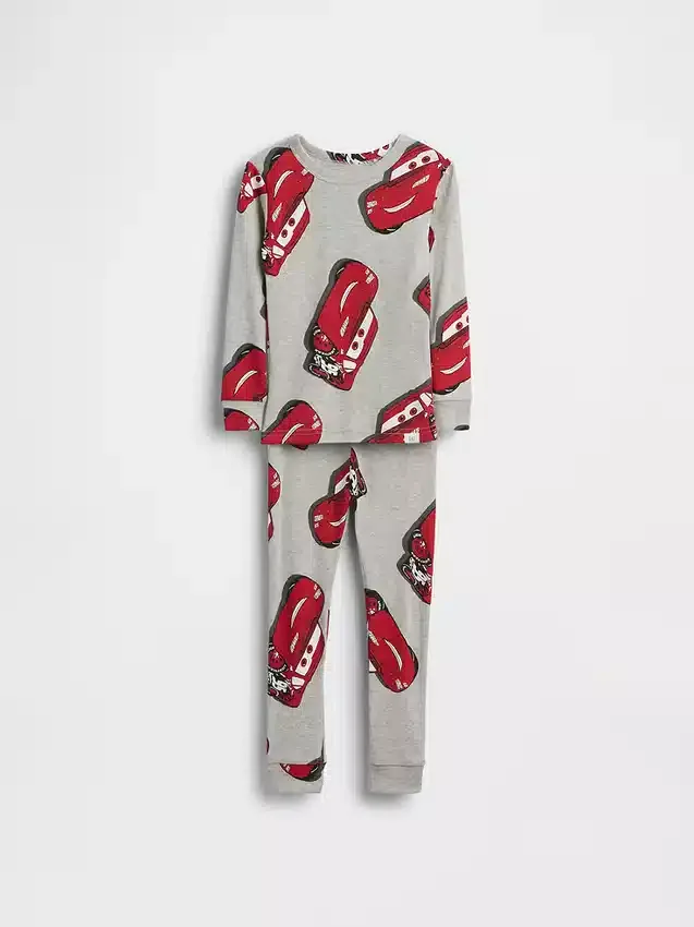 GAP × Disney Baby & Småbarn pyjamas-set i ekologisk borstad bomull