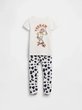 GAP × Disney Baby & Småbarn pyjamas-set i ekologisk borstad bomull