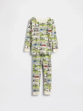 GAP × Disney Baby & Småbarn pyjamas-set i ekologisk borstad bomull