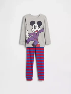 GAP × Disney Baby & Småbarn pyjamas-set i ekologisk borstad bomull