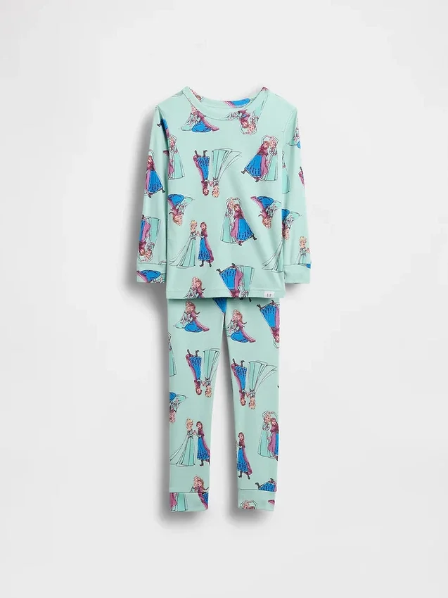 GAP × Disney Baby & Småbarn pyjamas-set i ekologisk borstad bomull