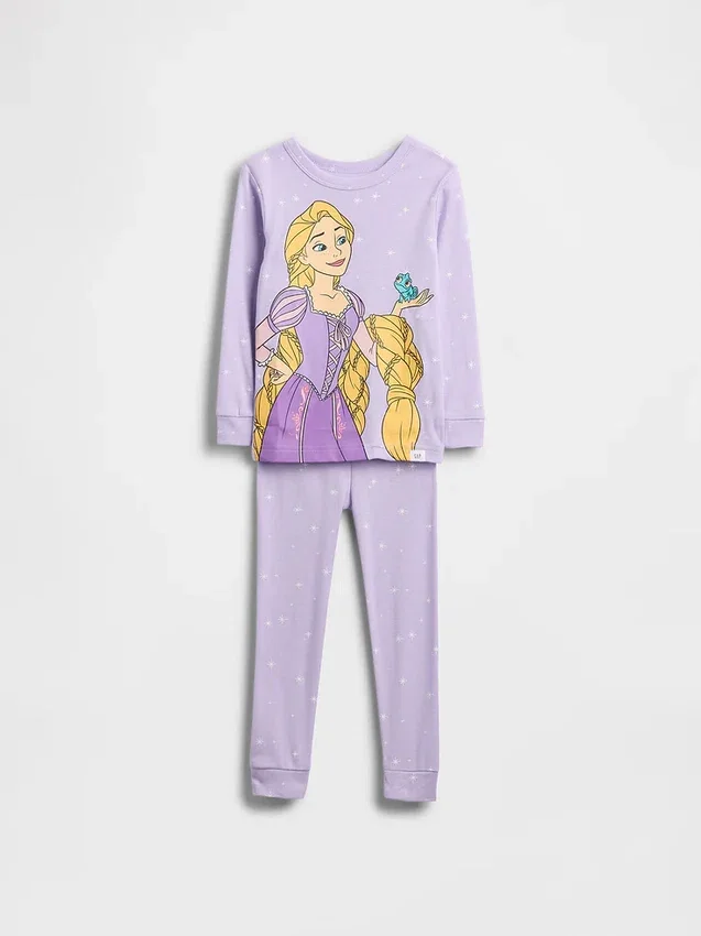 GAP × Disney Baby & Småbarn pyjamas-set i ekologisk borstad bomull