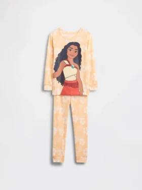 GAP × Disney Baby & Småbarn pyjamas-set i ekologisk borstad bomull