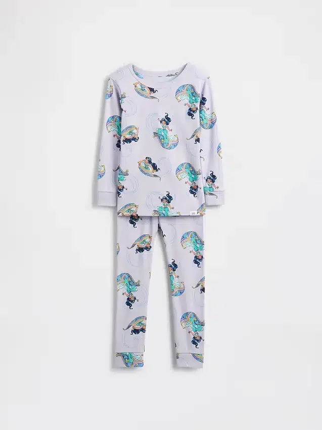 GAP × Disney Baby & Småbarn pyjamas-set i ekologisk borstad bomull