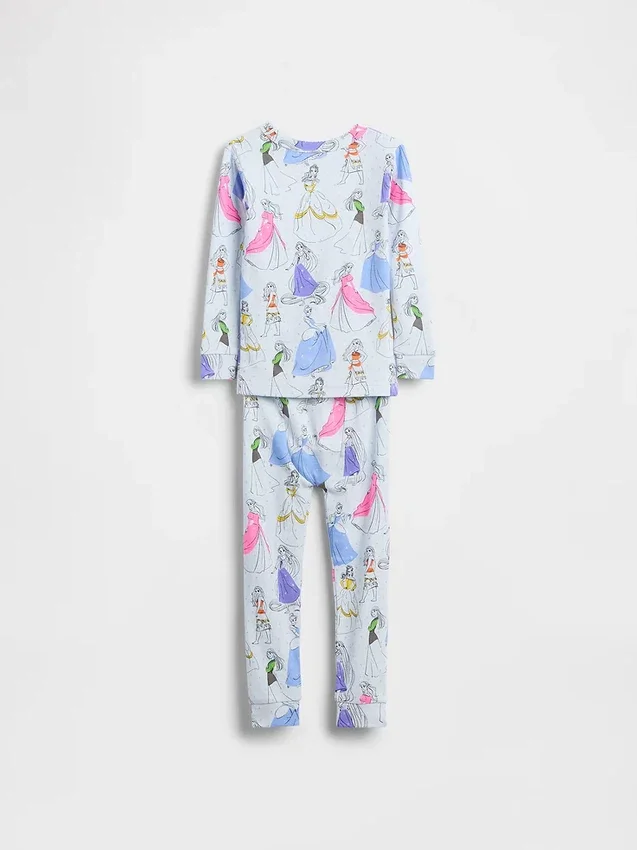 GAP × Disney Baby & Småbarn pyjamas-set i ekologisk borstad bomull