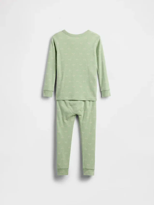 GAP × Disney Baby & Småbarn pyjamas-set i ekologisk borstad bomull