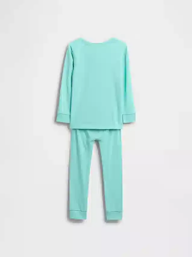 GAP × Disney Baby & Småbarn pyjamas-set i ekologisk borstad bomull