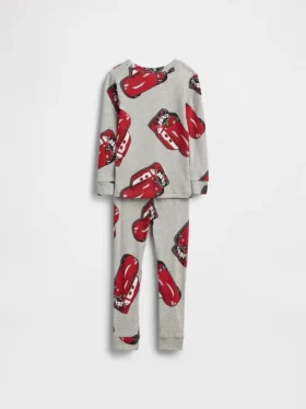 GAP × Disney Baby & Småbarn pyjamas-set i ekologisk borstad bomull