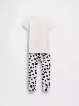 GAP × Disney Baby & Småbarn pyjamas-set i ekologisk borstad bomull