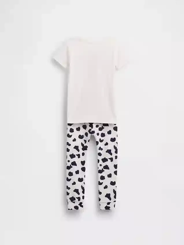 GAP × Disney Baby & Småbarn pyjamas-set i ekologisk borstad bomull