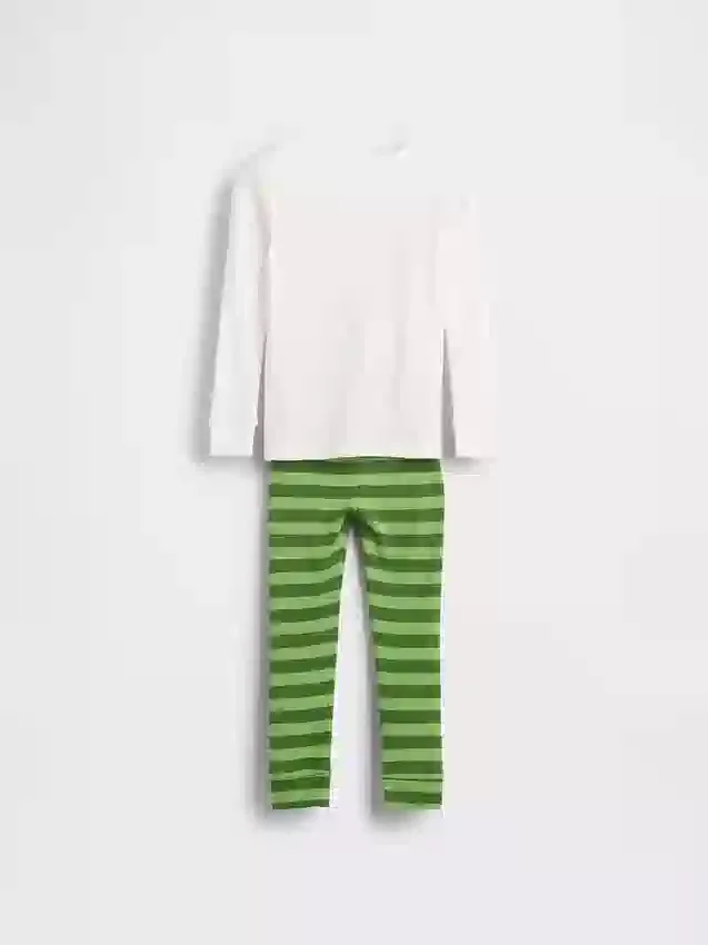 GAP × Disney Baby & Småbarn pyjamas-set i ekologisk borstad bomull