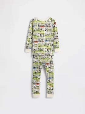 GAP × Disney Baby & Småbarn pyjamas-set i ekologisk borstad bomull