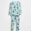 GAP × Disney Baby & Småbarn pyjamas-set i ekologisk borstad bomull