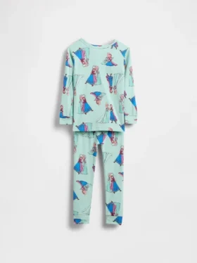 GAP × Disney Baby & Småbarn pyjamas-set i ekologisk borstad bomull