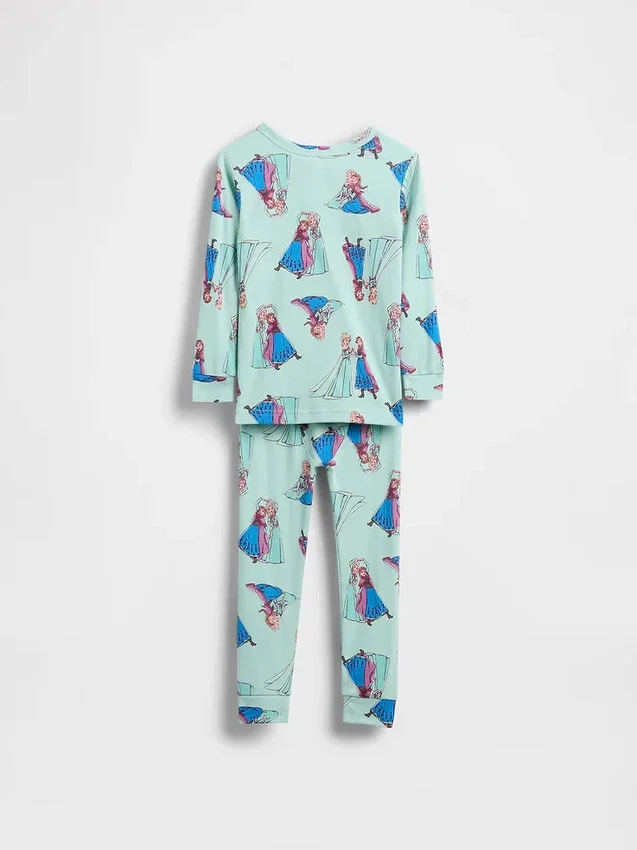 GAP × Disney Baby & Småbarn pyjamas-set i ekologisk borstad bomull