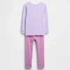 GAP × Disney Baby & Småbarn pyjamas-set i ekologisk borstad bomull