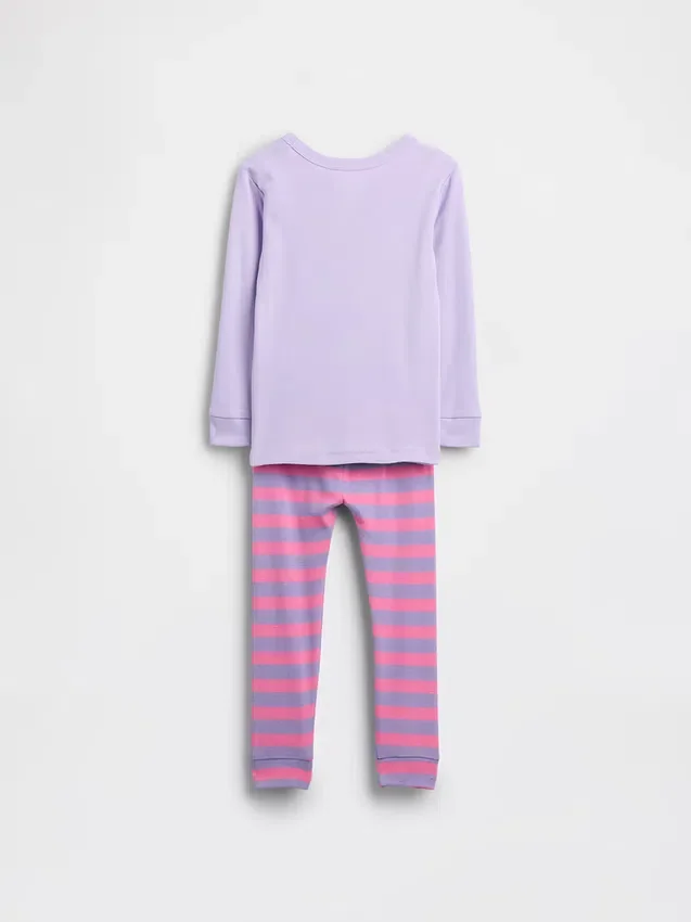 GAP × Disney Baby & Småbarn pyjamas-set i ekologisk borstad bomull