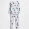 GAP × Disney Baby & Småbarn pyjamas-set i ekologisk borstad bomull