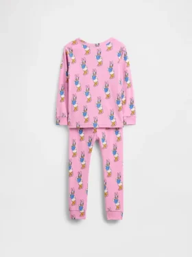 GAP × Disney Baby & Småbarn pyjamas-set i ekologisk borstad bomull