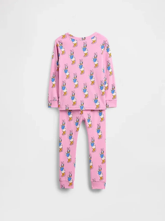 GAP × Disney Baby & Småbarn pyjamas-set i ekologisk borstad bomull