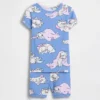 GAP × Disney Baby & Småbarn pyjamas-set i ekologisk borstad bomull med korta Shorts