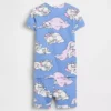 GAP × Disney Baby & Småbarn pyjamas-set i ekologisk borstad bomull med korta Shorts