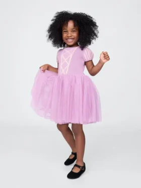 Gap × Disney Baby & Småbarn Rapunzel-klänning i tyll