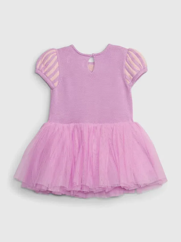 Gap × Disney Baby & Småbarn Rapunzel-klänning i tyll