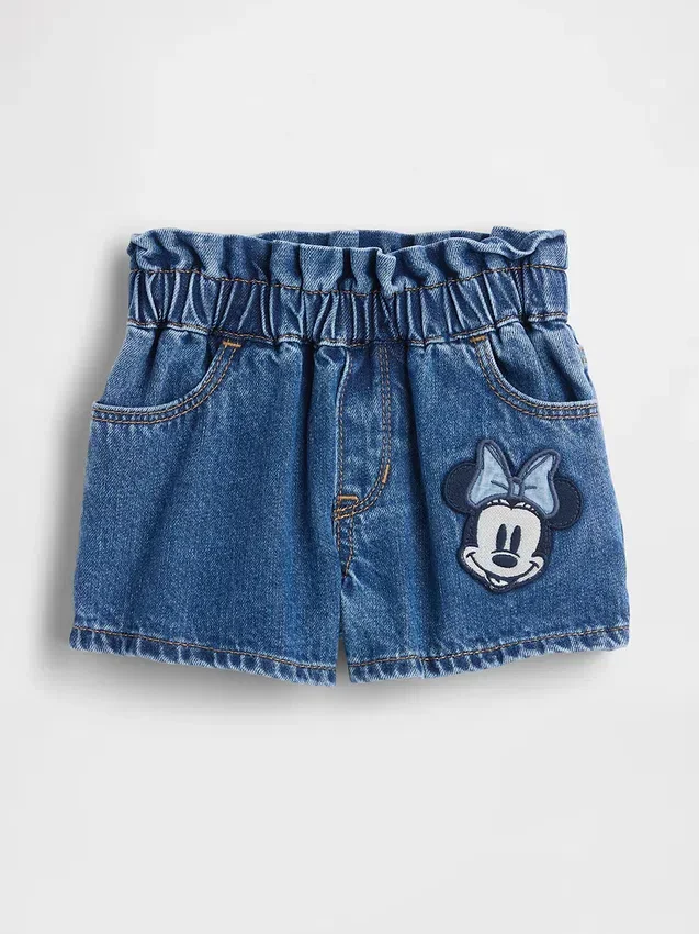 Gap × Disney Baby & Småbarn Stride-jeansshorts