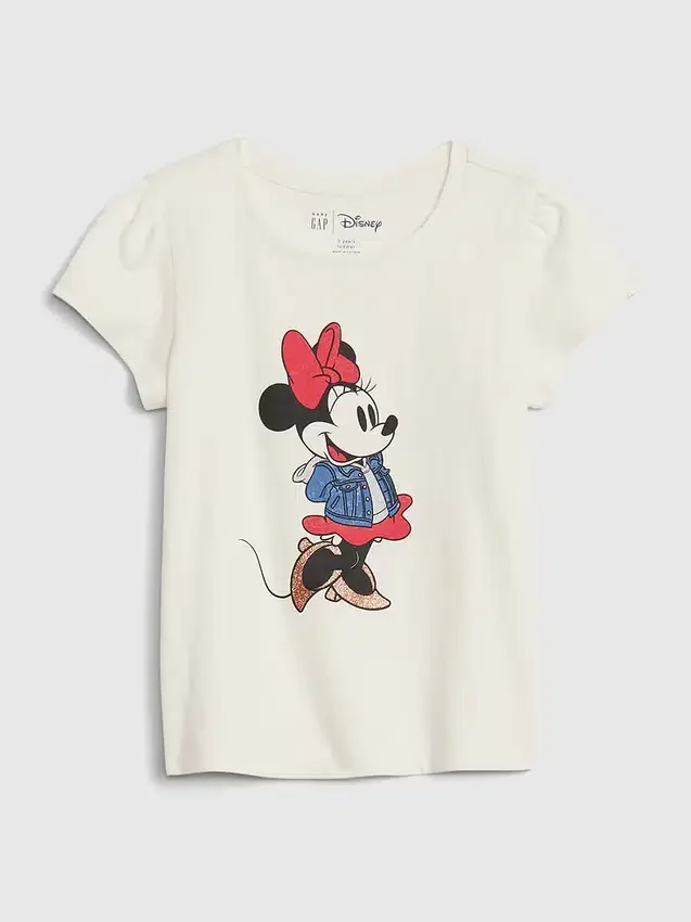 Gap × Disney Baby & Småbarn T-shirt med Minnie Mouse-motiv