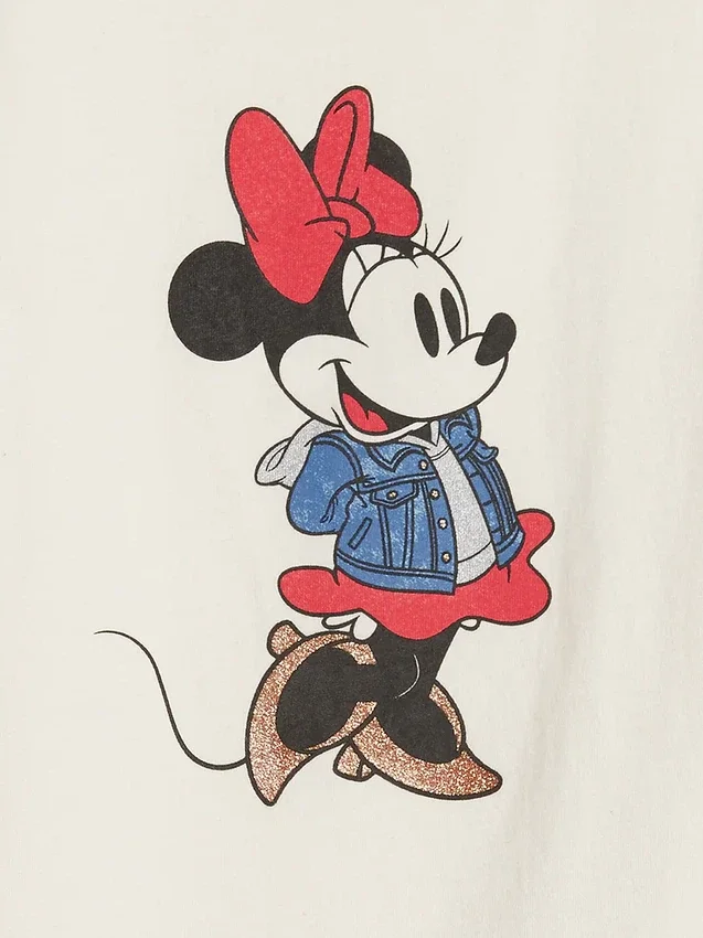 Gap × Disney Baby & Småbarn T-shirt med Minnie Mouse-motiv