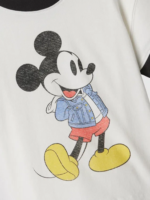 Gap × Disney Baby & Småbarn T-shirt med tryck