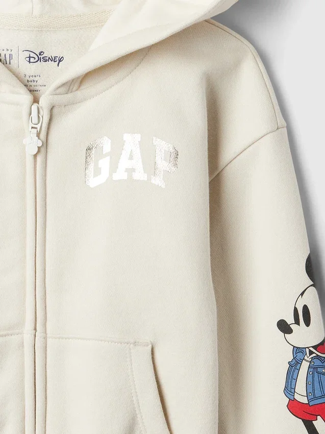 GAP × Disney Baby & Småbarn Vintagesoft 3D-hoodie
