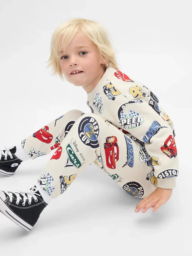 GAP × Disney Baby & Småbarn Vintagesoft Cars-tröjset