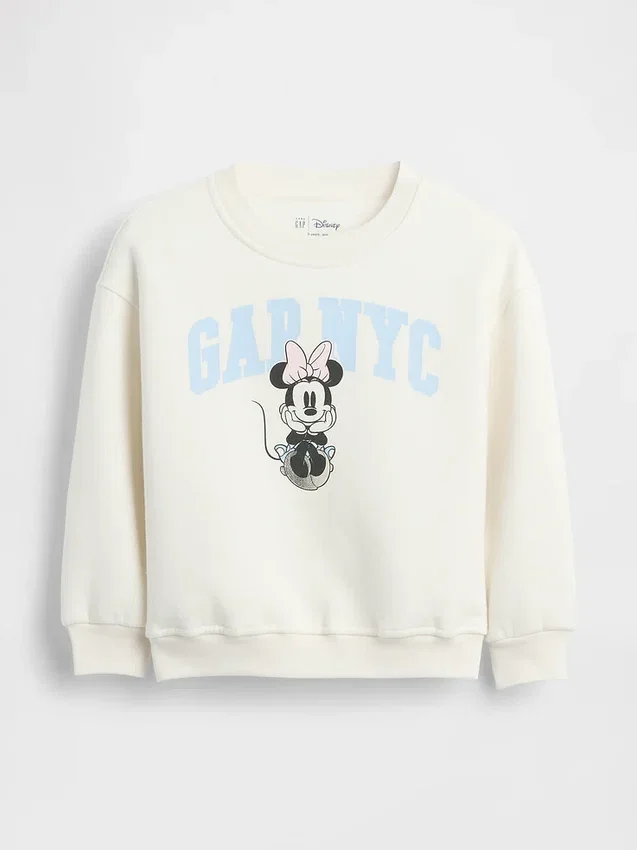 Gap × Disney Baby & Småbarn Vintagesoft Nyc-logotyptröja