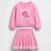 GAP × Disney Baby & Småbarn Vintagesoft Terry-skort-set