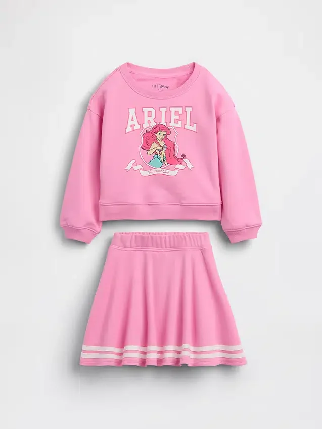 GAP × Disney Baby & Småbarn Vintagesoft Terry-skort-set