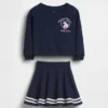 GAP × Disney Baby & Småbarn Vintagesoft Terry-skort-set