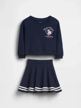 GAP × Disney Baby & Småbarn Vintagesoft Terry-skort-set