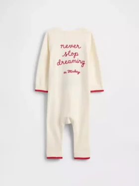 GAP × Disney Baby-tröja i ett stycke som heldress