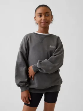 GAP × Disney barn-sweatshirt i Vintagesoft-material med oversized-passform