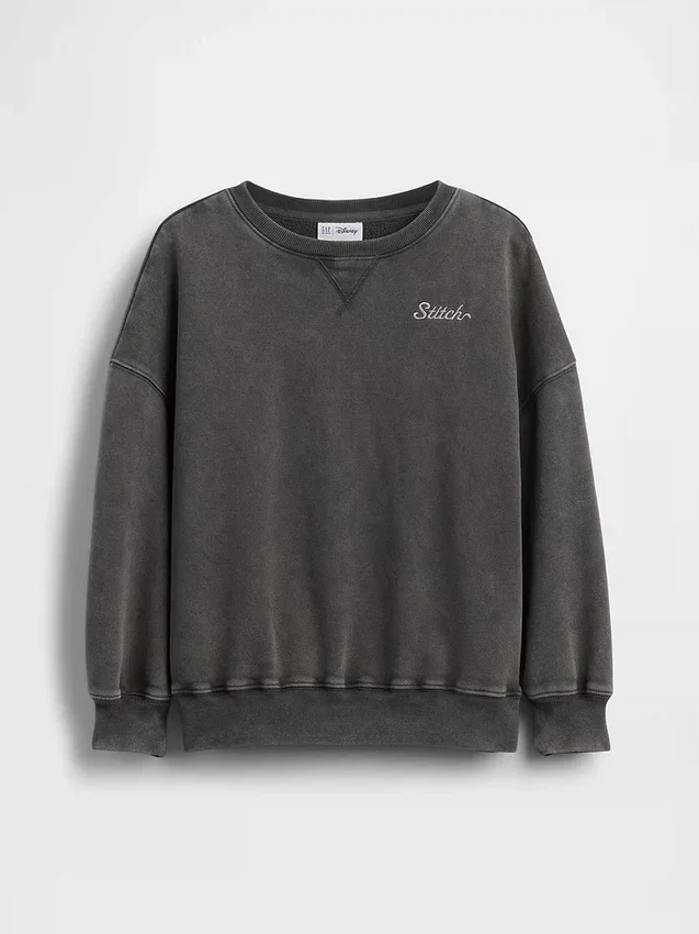 GAP × Disney barn-sweatshirt i Vintagesoft-material med oversized-passform