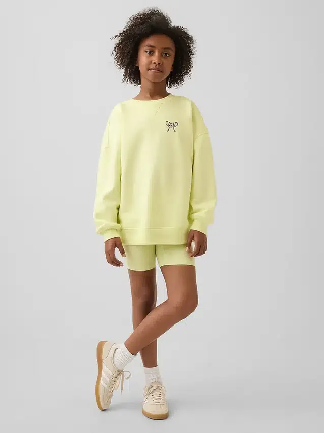 GAP × Disney barn-sweatshirt i Vintagesoft-material med oversized-passform